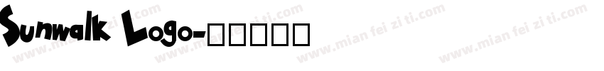 Sunwalk Logo字体转换